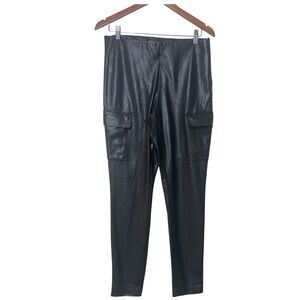 ZARA Pleather Pants | L | Black